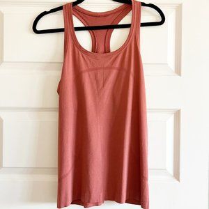 Lululemon Swift Speed Race Length Tank Top in Spiced Chai - Size 10
